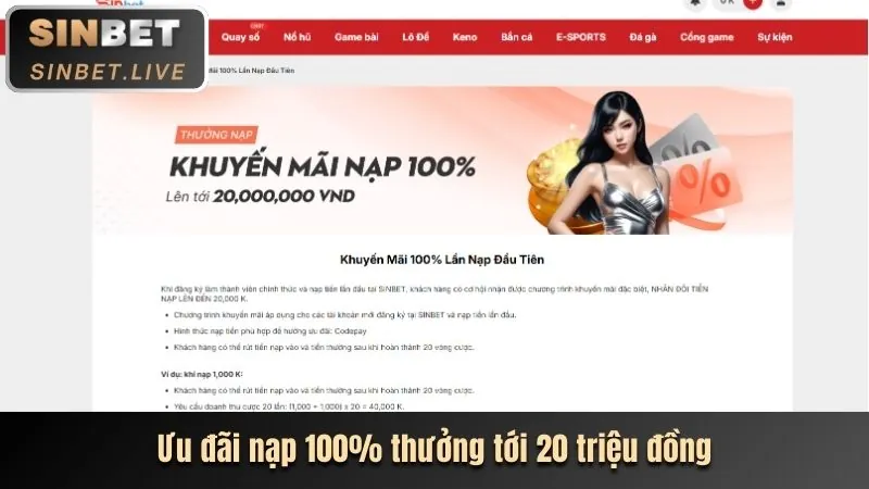 Ưu đãi chào mừng thành viên mới vn582